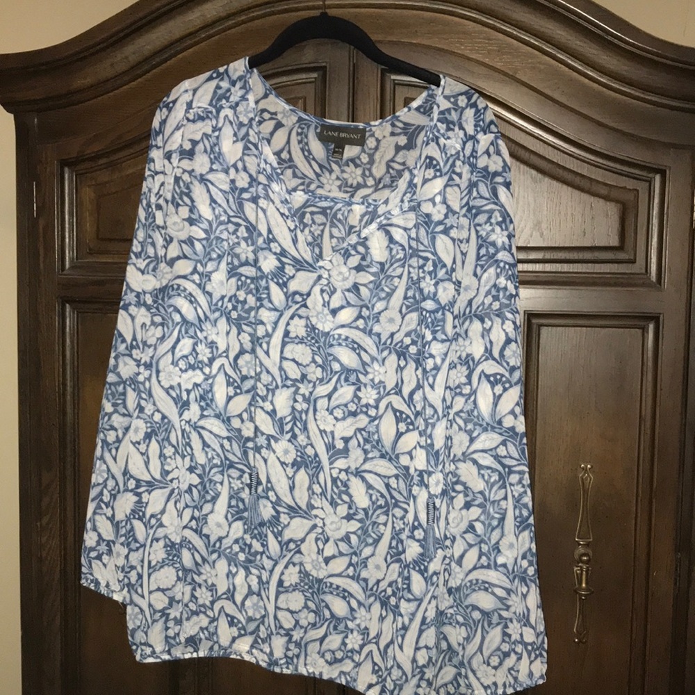 Flowered blouse